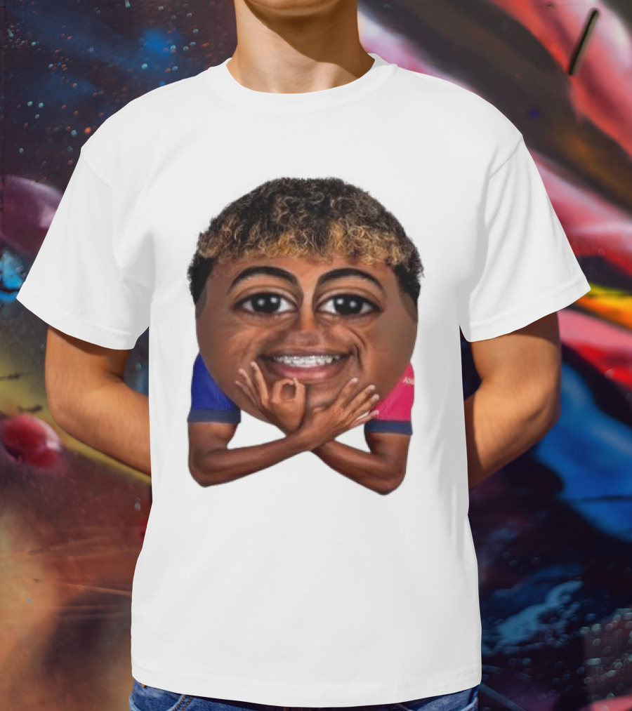 FC Barcelona Lamine Yamal Meme Big Head Funny Soccer Player T-Shirt