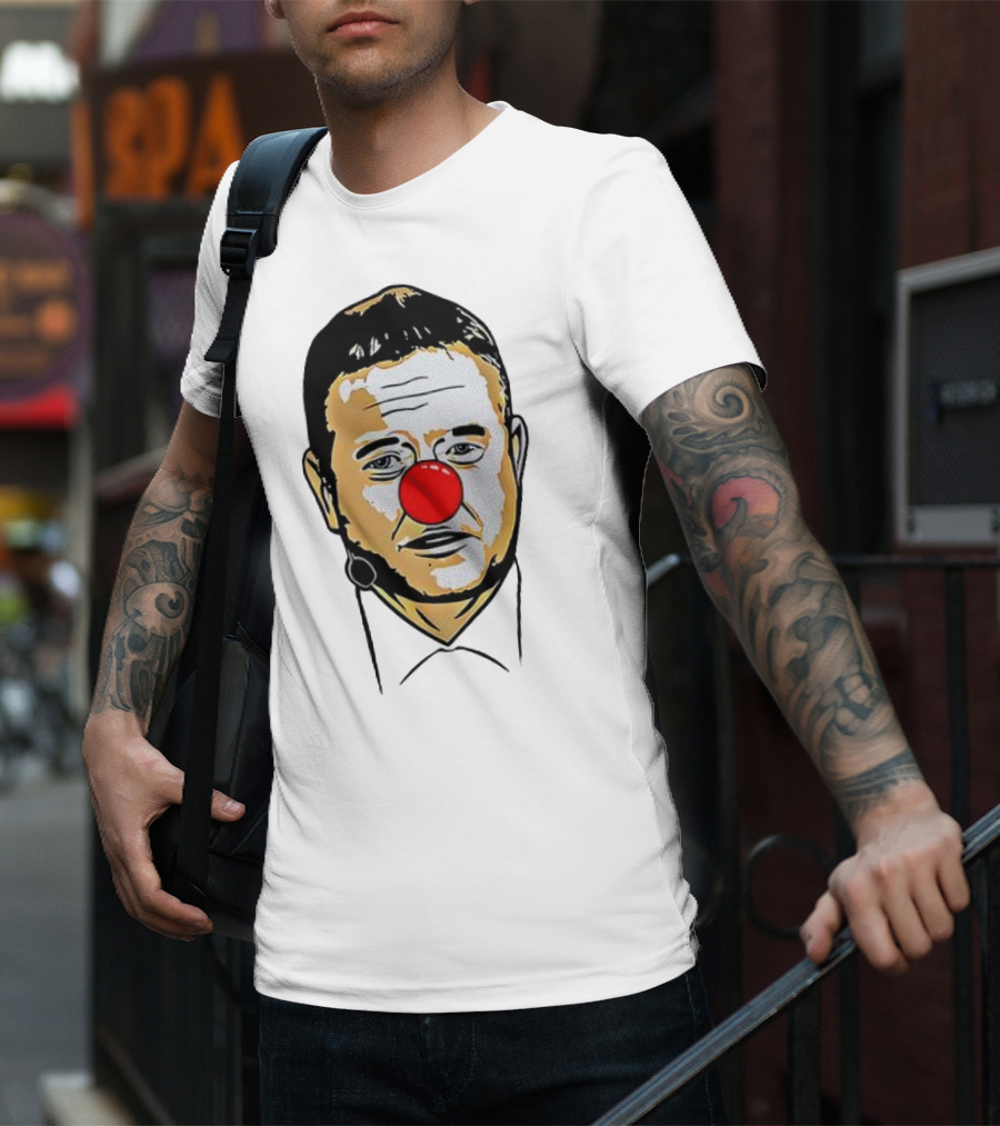 Nolesunis Clown Kirk Is A Jerk Red Nose T-Shirt