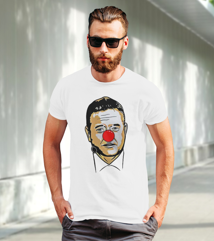 Nolesunis Clown Kirk Is A Jerk Red Nose T-Shirt