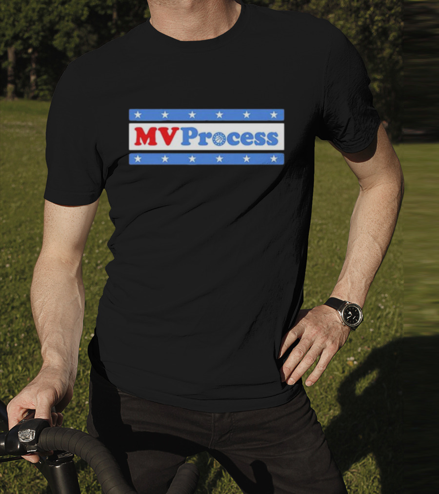 Philadelphia Basketball MVProcess Stars And Hoops T-Shirt