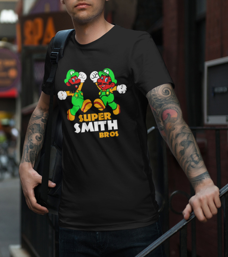 Super Smith Bros Mario Luigi T-Shirt