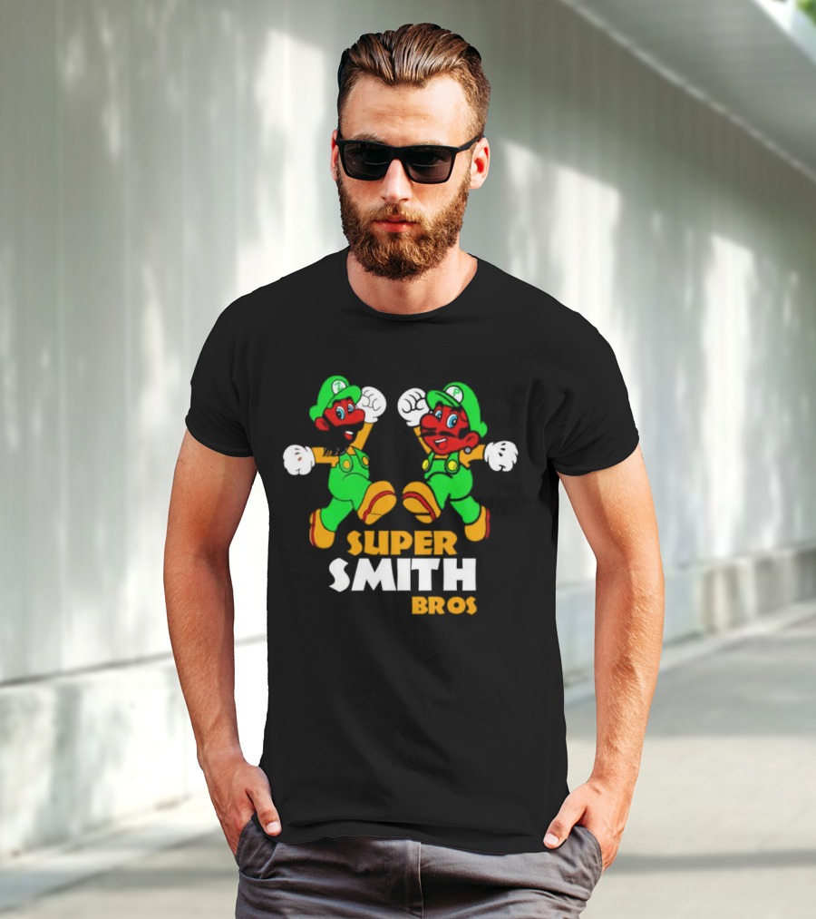 Super Smith Bros Mario Luigi T-Shirt
