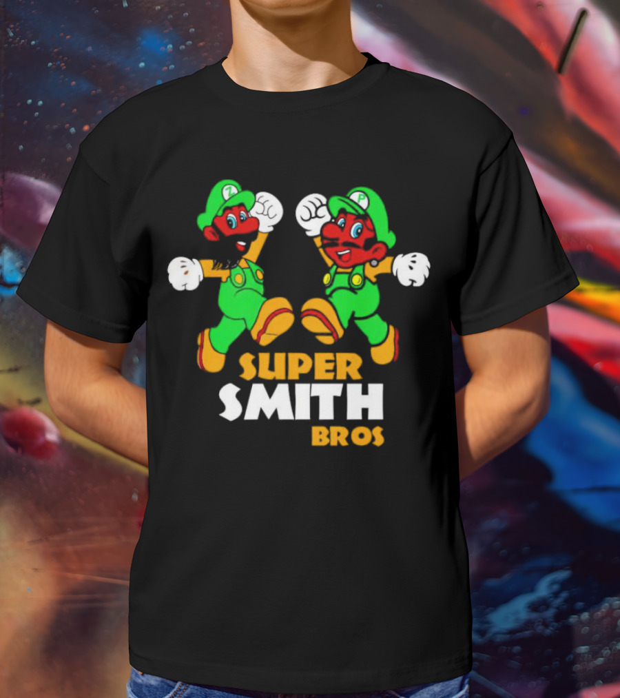 Super Smith Bros Mario Luigi T-Shirt