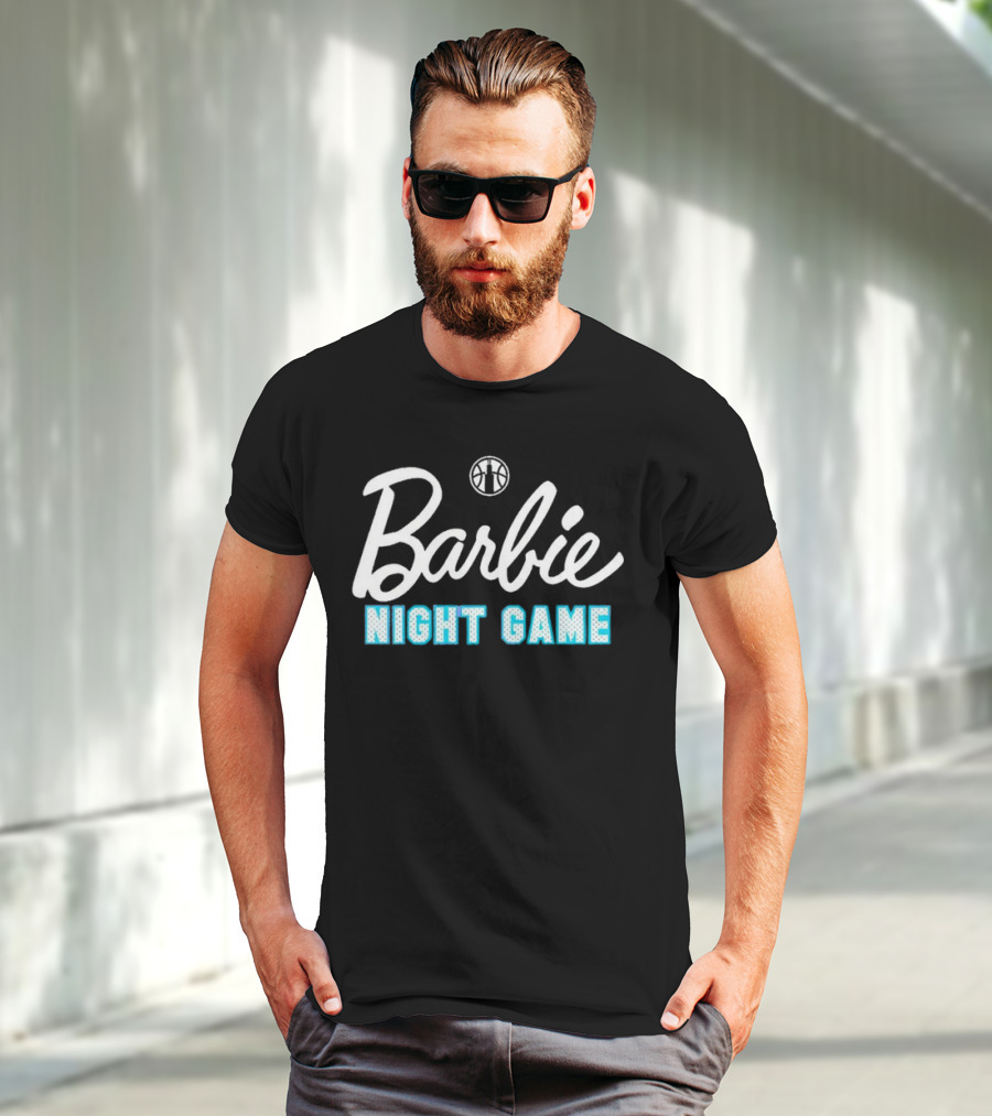 Barbie Night Game WNBA Basketball T-Shirt
