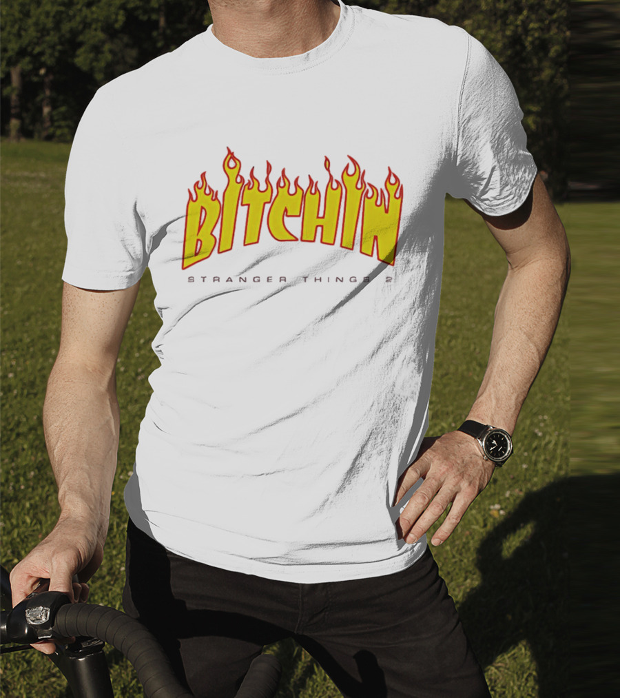 Bitchin Stranger Things 2 Flame T-Shirt