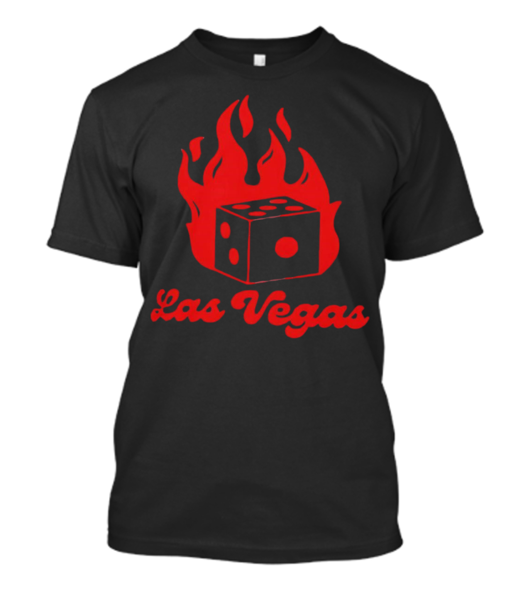 Las Vegas Dice On Fire T-Shirt