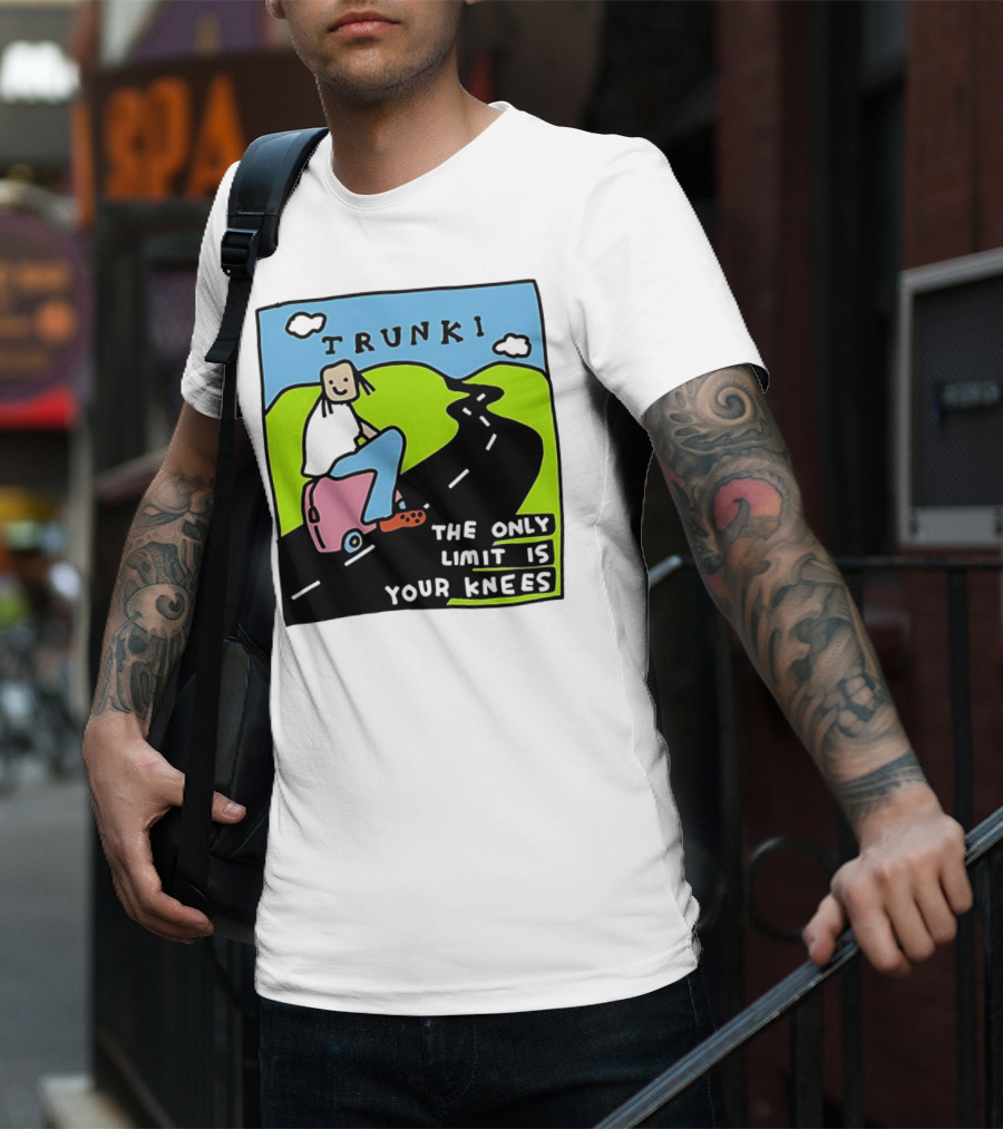 Trunki The Only Limit Is Your Knees Road Adventure T-Shirt