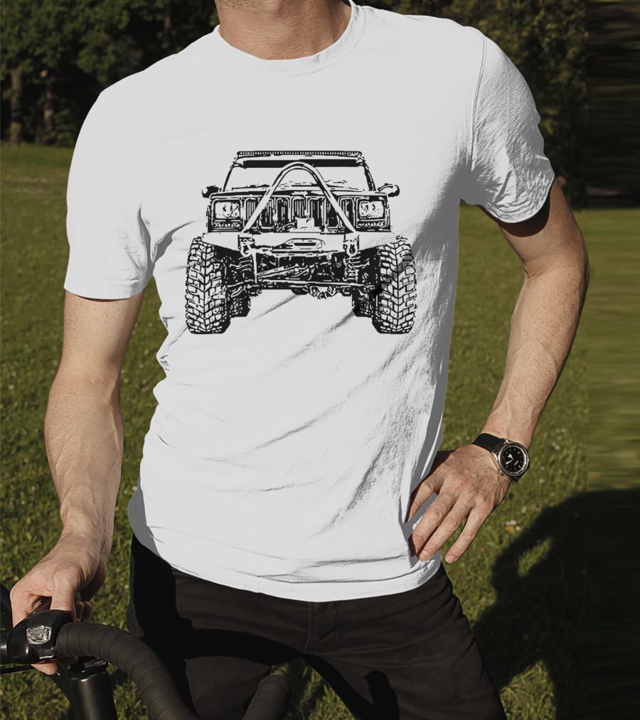 Cherokee XJ 2nd Gen Off Road Rally Dakar Jeep Adventure T-Shirt