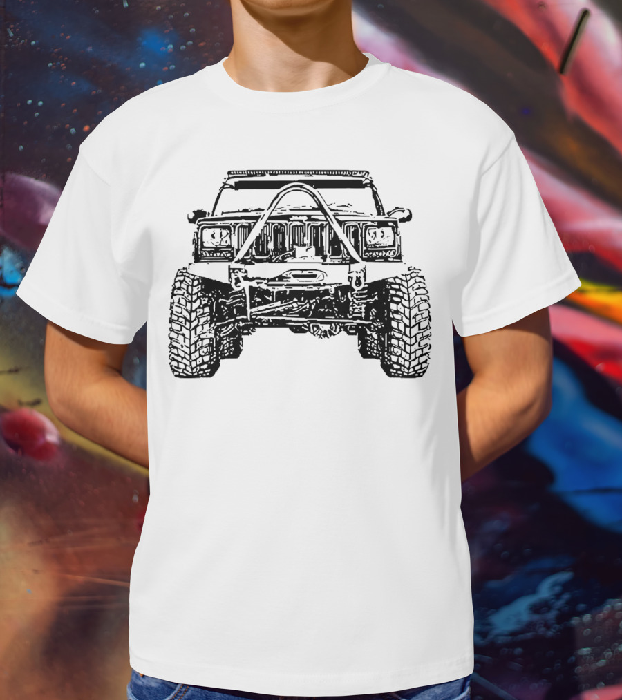 Cherokee XJ 2nd Gen Off Road Rally Dakar Jeep Adventure T-Shirt