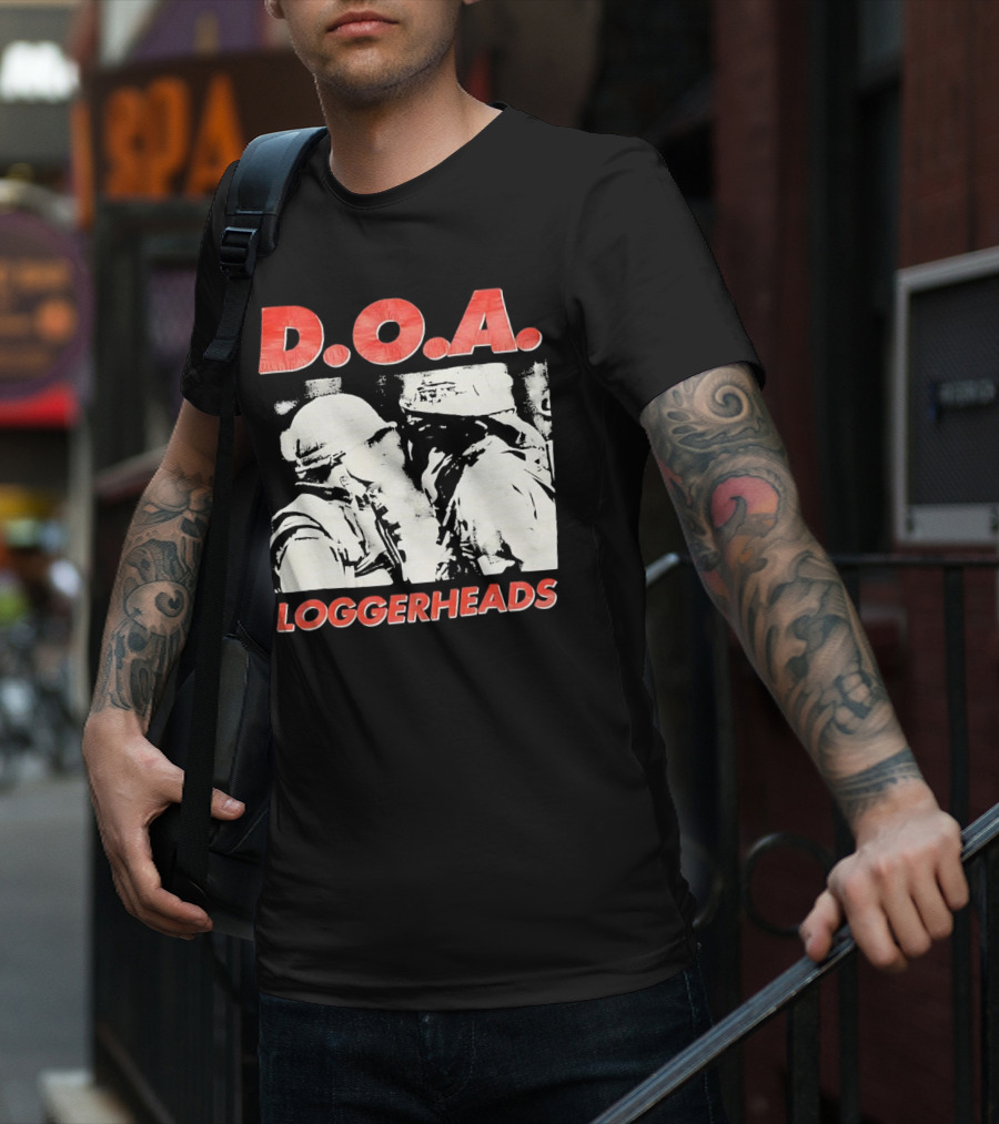 D.O.A. Loggerheads Vintage Military Standoff T-Shirt
