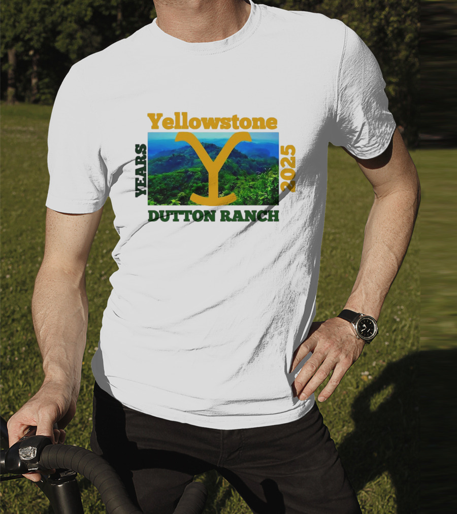 Yellowstone Y Years 2025 Dutton Ranch T-Shirt