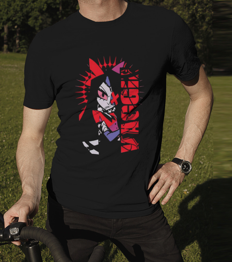 Vaggie Hazbin Hotel Edgy Character Art Concept T-Shirt