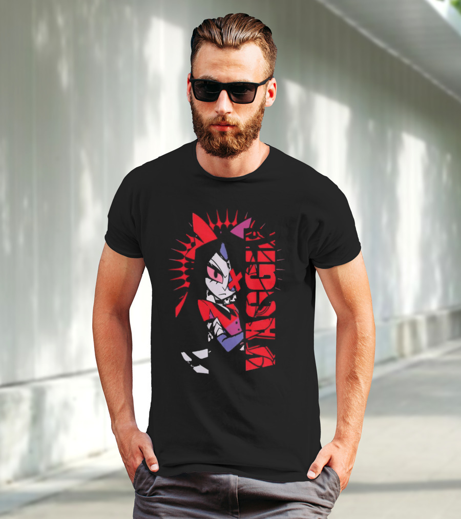 Vaggie Hazbin Hotel Edgy Character Art Concept T-Shirt