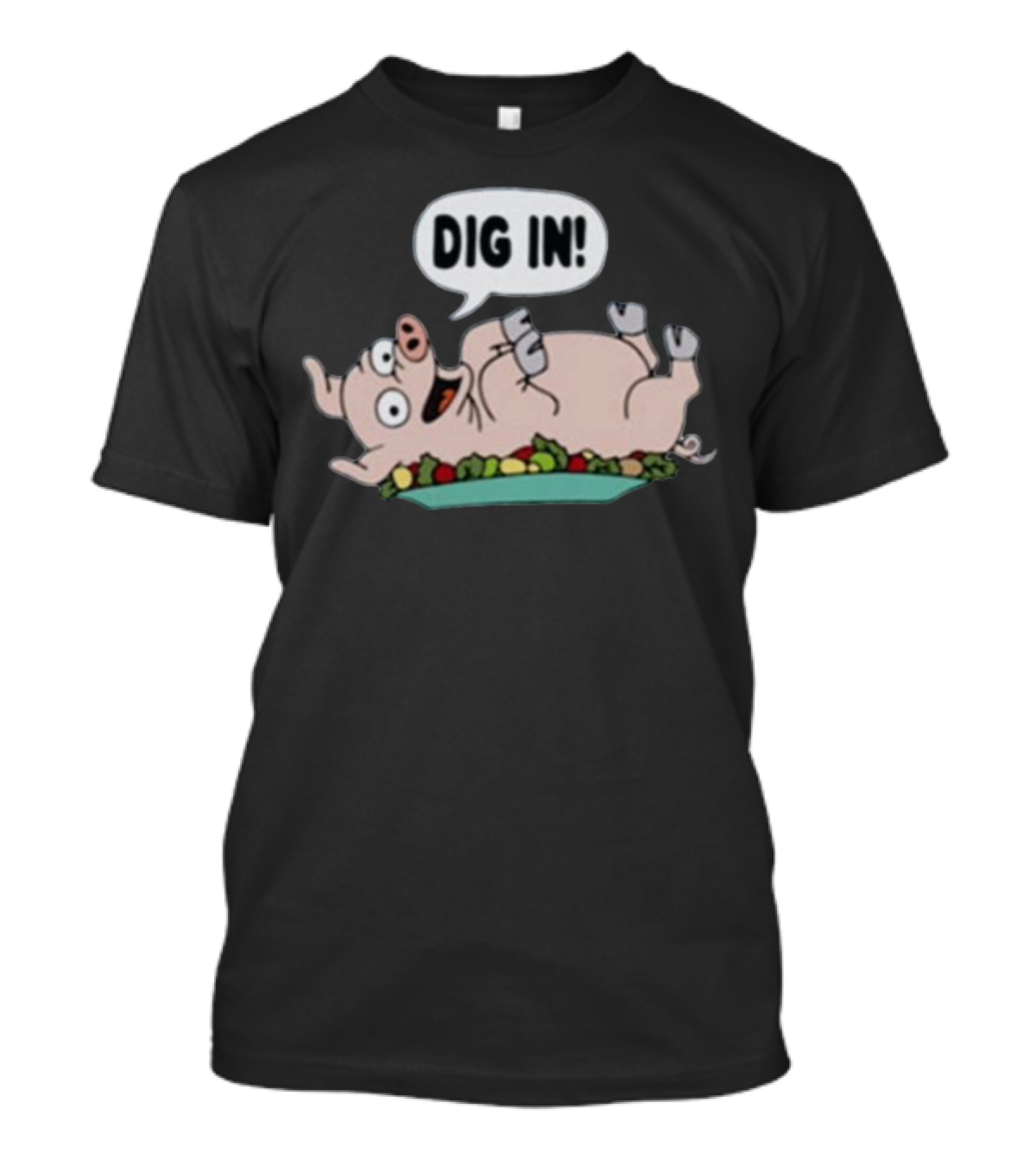 Homer The Simpsons Spider Pig Dig In T-Shirt