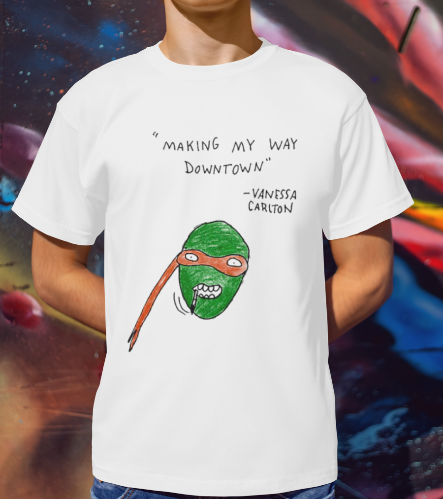 Michelangelo Making My Way Downtown Vanessa Carlton T-Shirt