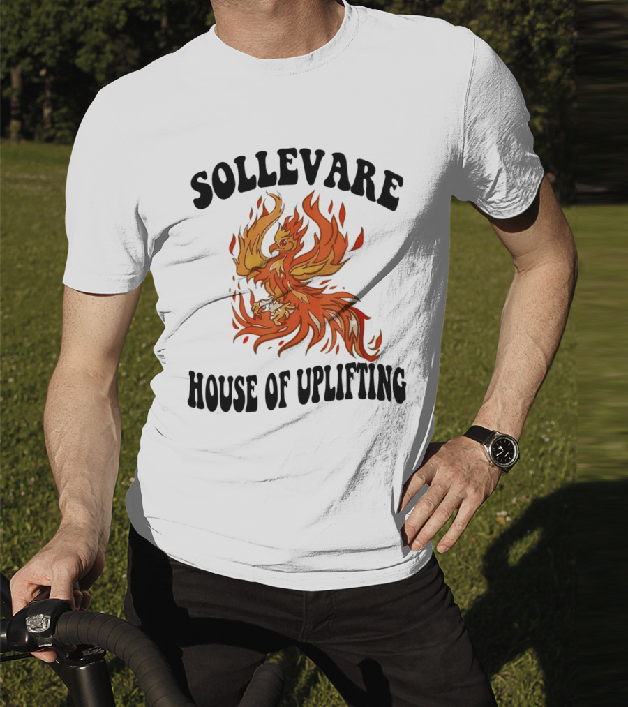 Sollevare House Of Uplifting Phoenix Flame T-Shirt
