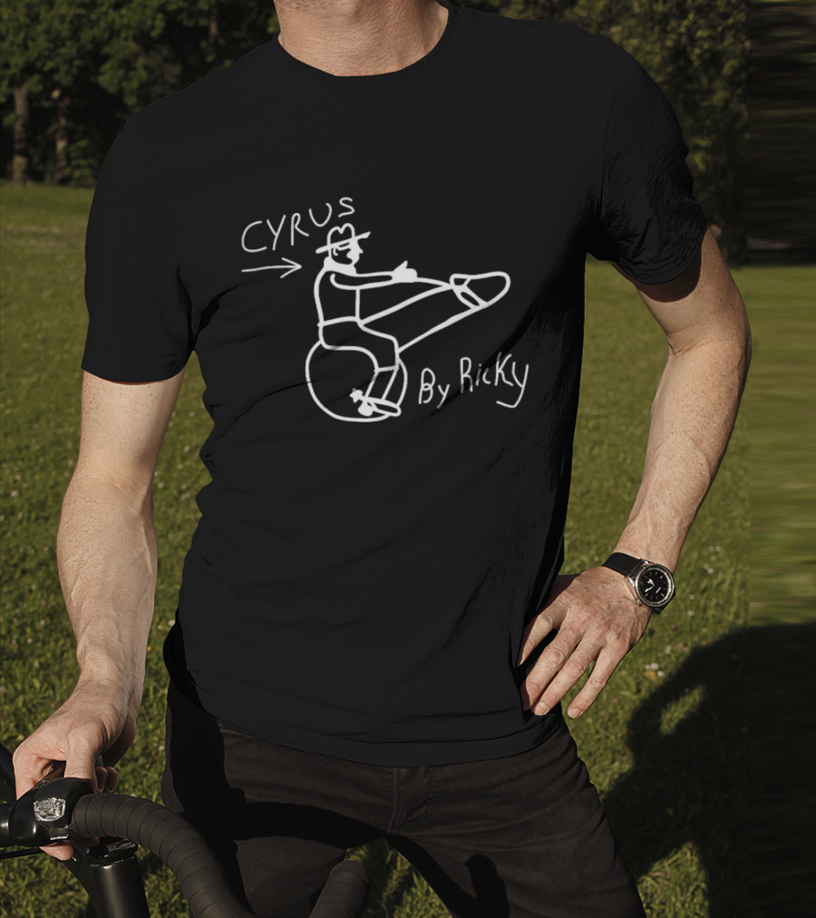 Cyrus By Ricky Trailer Park Boys Sketch T-Shirt