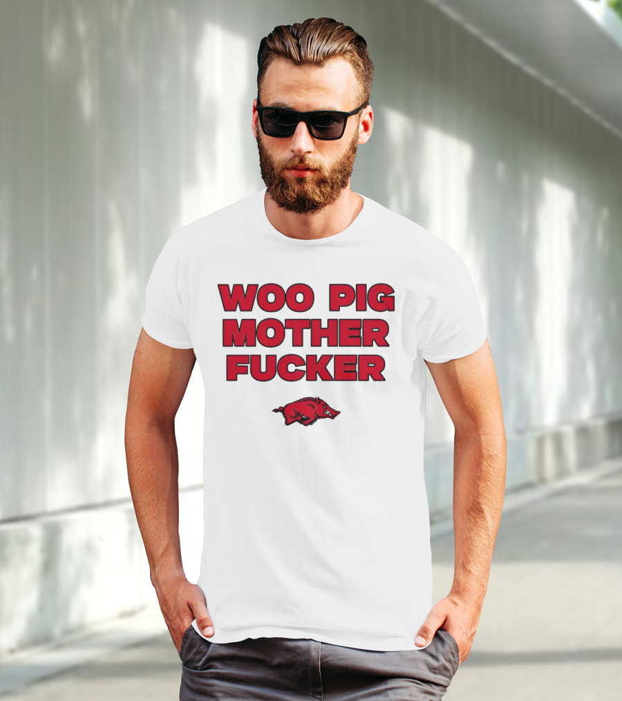 Arkansas Razorbacks Woo Pig Mother Fcker T-Shirt