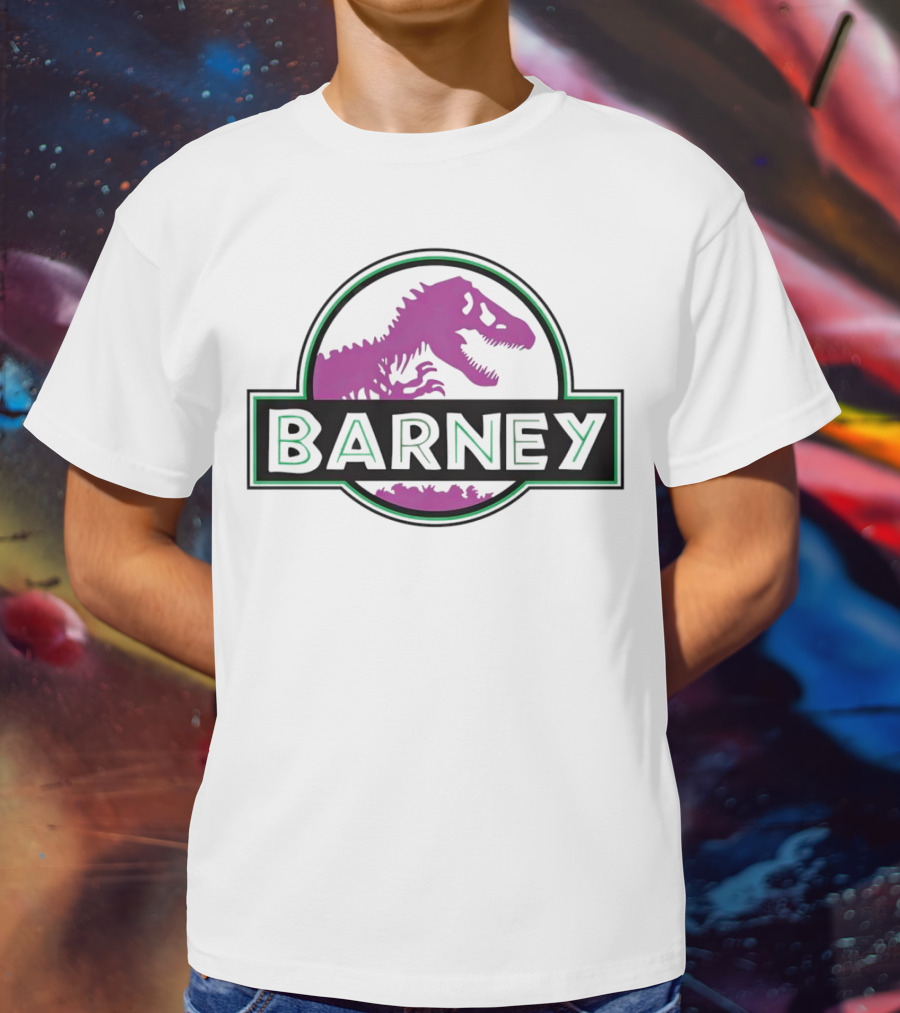 Barney Dinosaur Jurassic Dinosaur T-Shirt