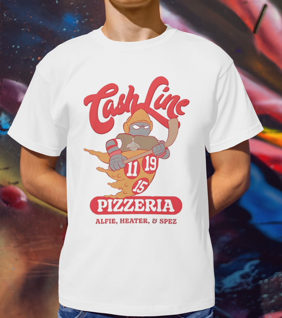 Cash Line Pizzeria Alfie Heater Spez Ottawa Senators T-Shirt