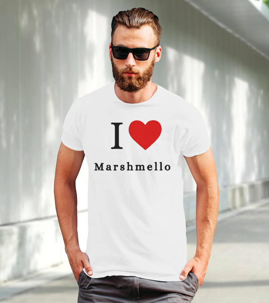 I ❤️ Marshmello T-Shirt