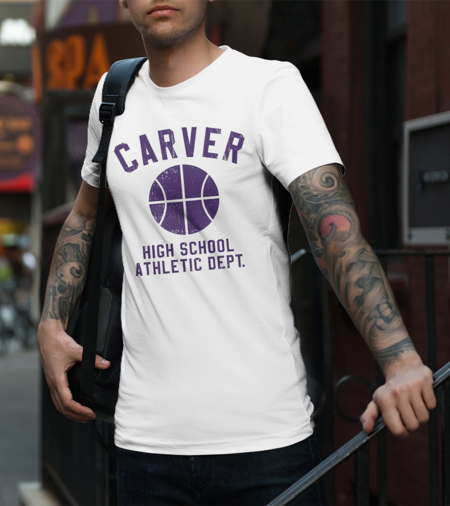 Carver High School Athletic Dept Basketball Vintage T-Shirt