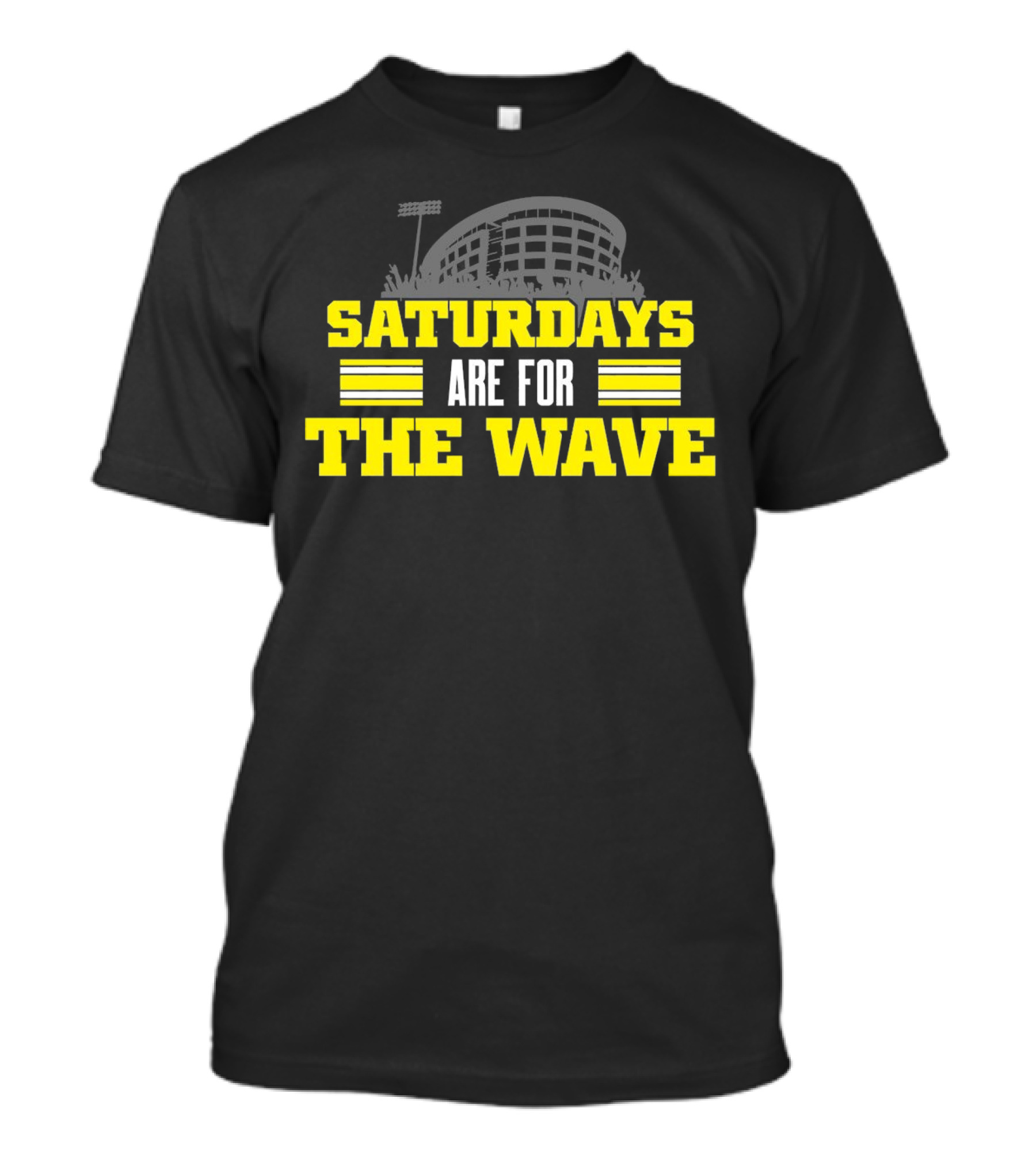 Saturdays Are For The Wave Iowa Hawkeyes T-Shirt