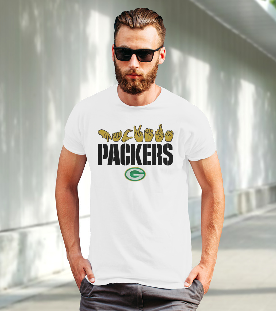 Love Sign Packers ASL Green Bay Packers T-Shirt