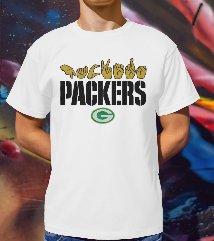 Love Sign Packers ASL Green Bay Packers T-Shirt