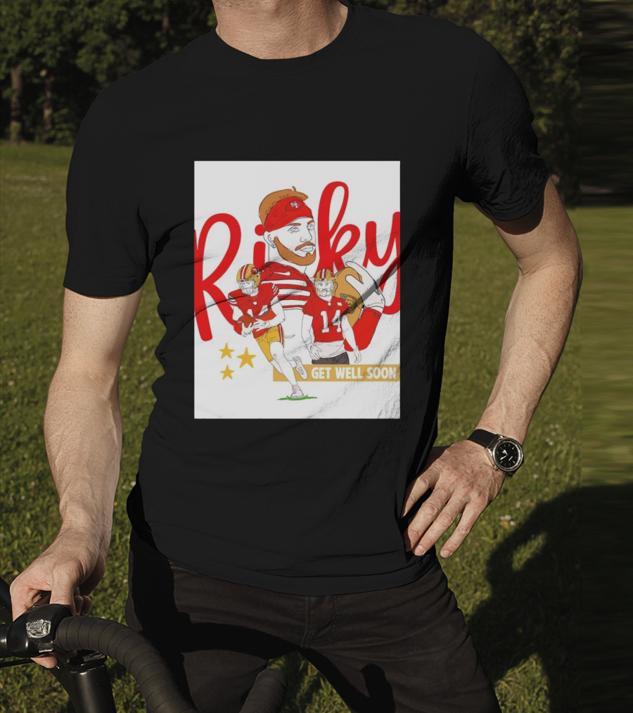 Ricky Pearsall San Francisco 49ers Get Well Soon Football T-Shirt