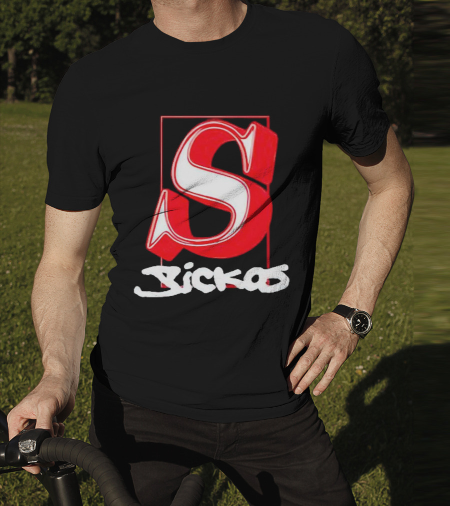 Sickos Serif Red S T-Shirt