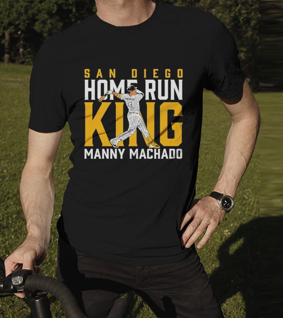 Manny Machado San Diego Home Run King Baseball Legend T-Shirt