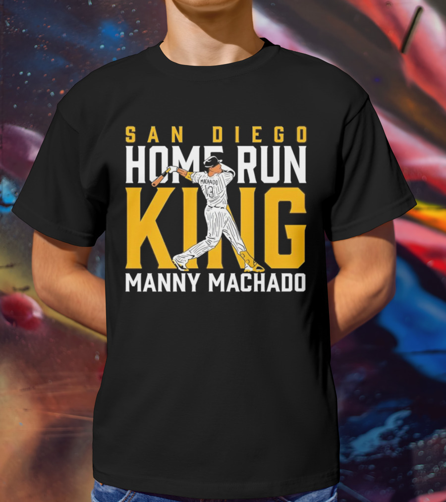 Manny Machado San Diego Home Run King Baseball Legend T-Shirt