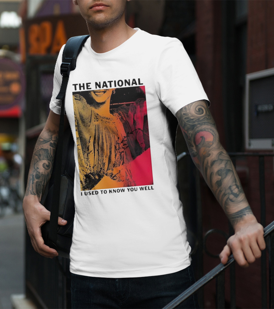 The National I Used To Know You Well Vibrant Artistic T-Shirt