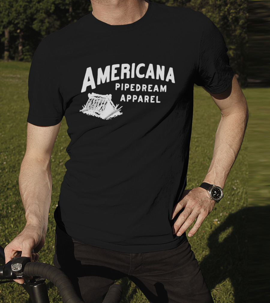 Americana Pipedream Apparel Camping Tent T-Shirt