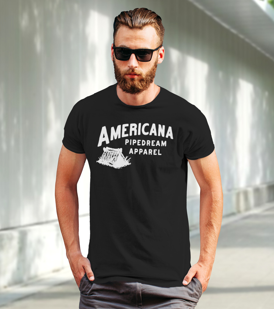 Americana Pipedream Apparel Camping Tent T-Shirt