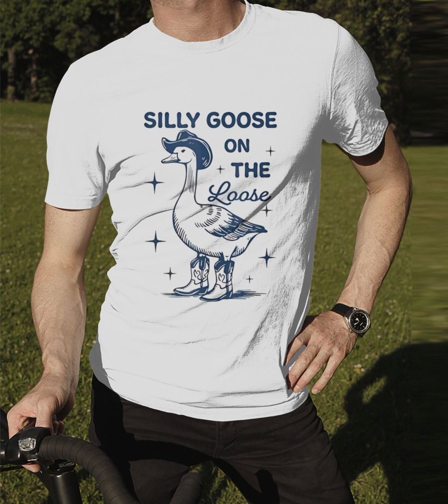 Silly Goose On The Loose Cowboy T-Shirt