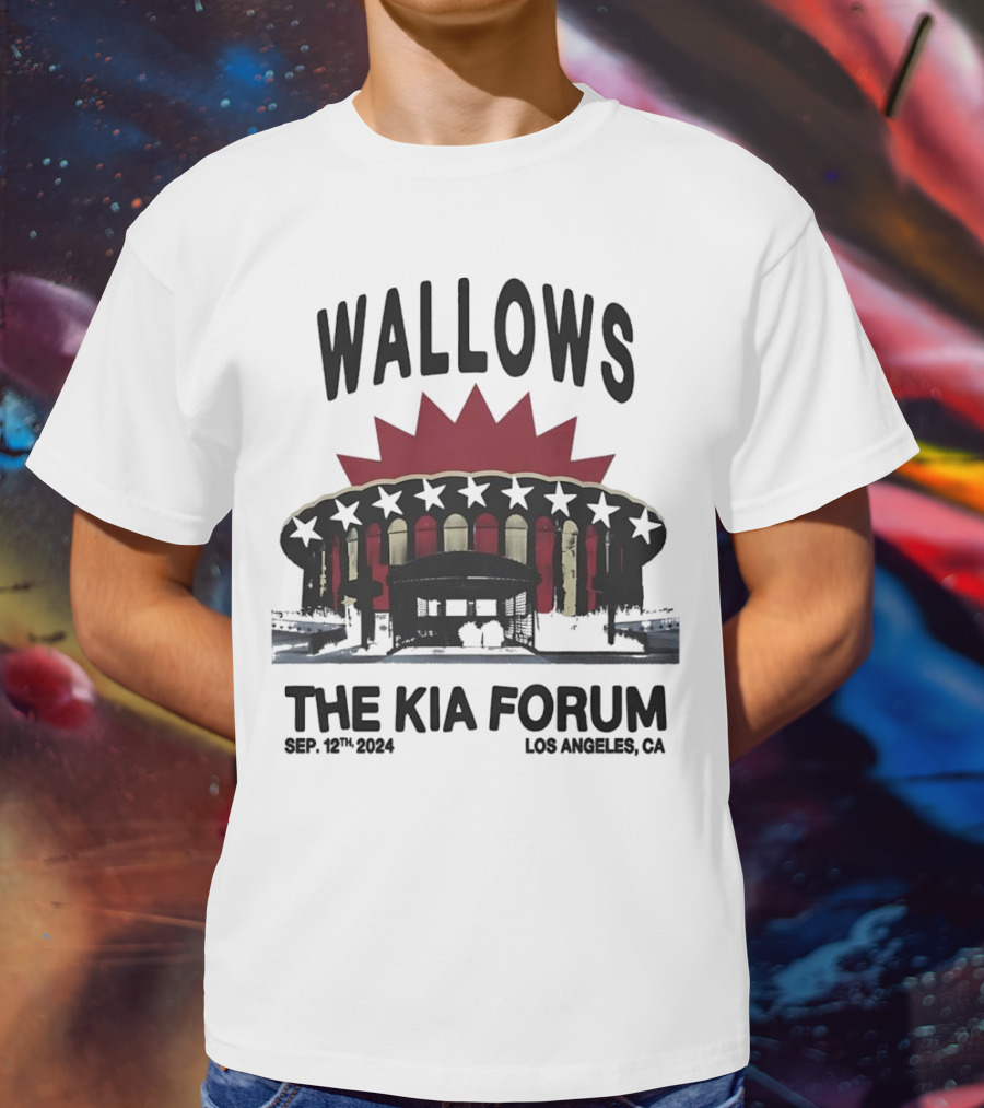 Wallows The Kia Forum Los Angeles Sep. 12th T-Shirt