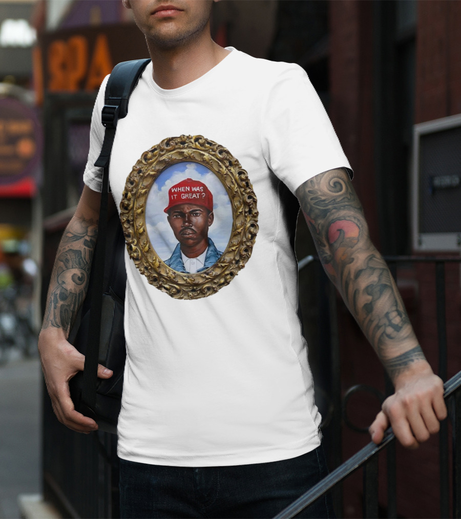 WHEN WAS IT GREAT RED CAP OVAL T-Shirt