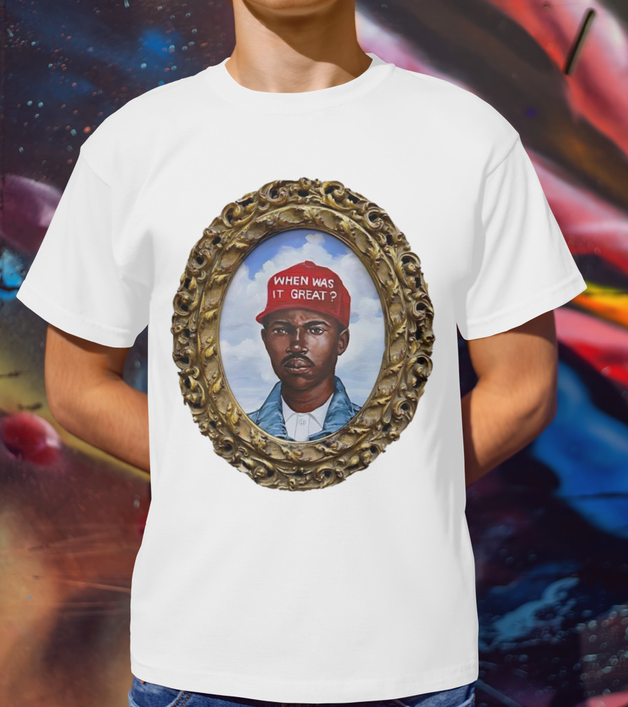 WHEN WAS IT GREAT RED CAP OVAL T-Shirt
