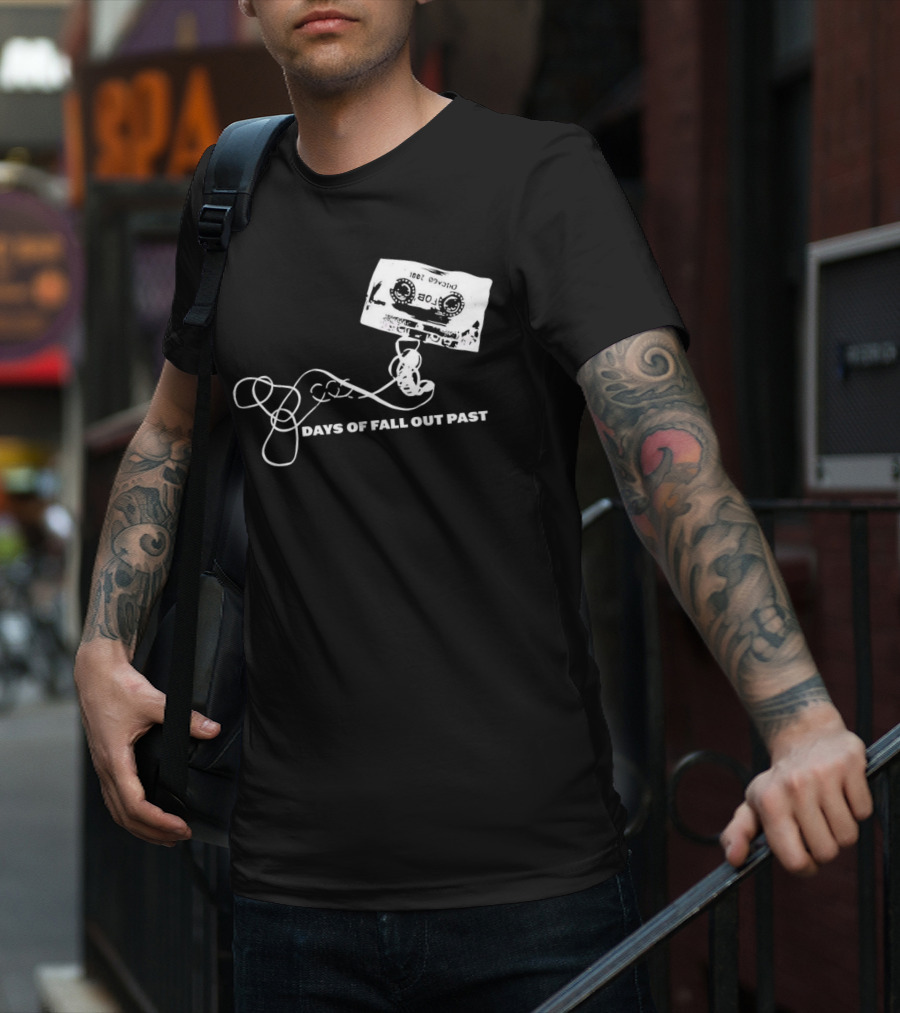 Days Of Fall Out Past Cassette Tape T-Shirt