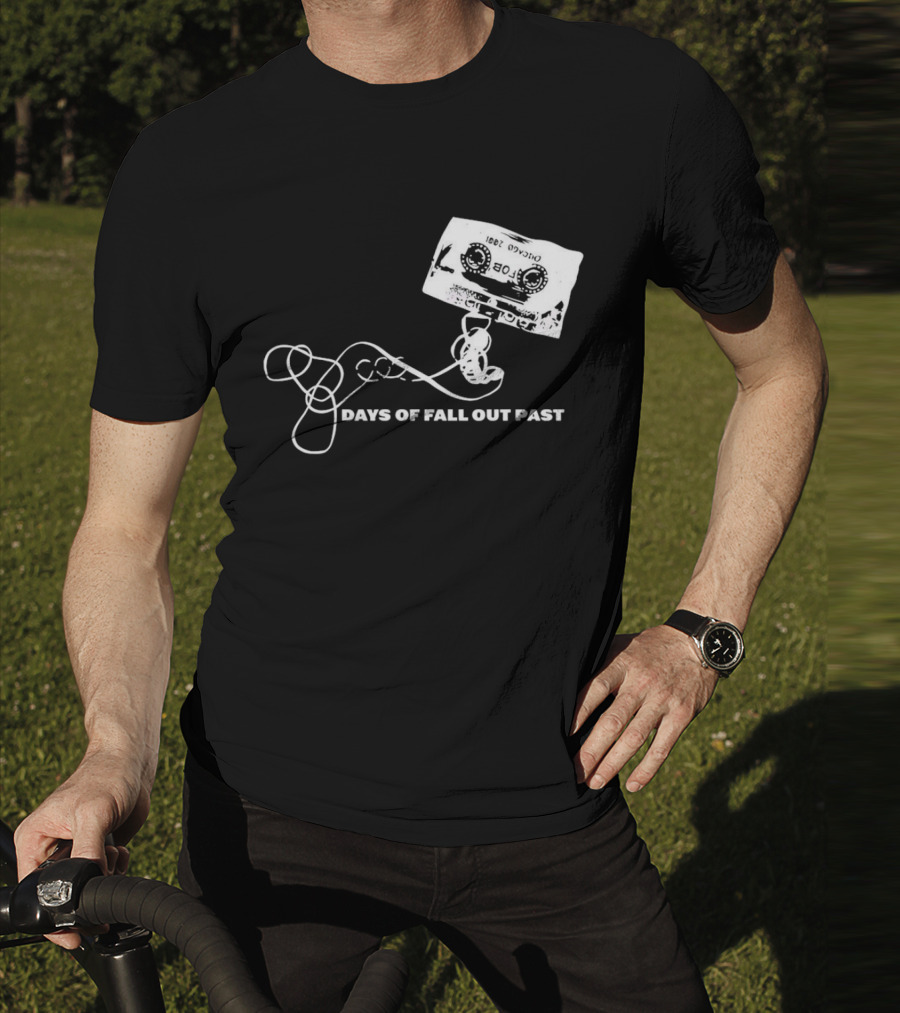 Days Of Fall Out Past Cassette Tape T-Shirt