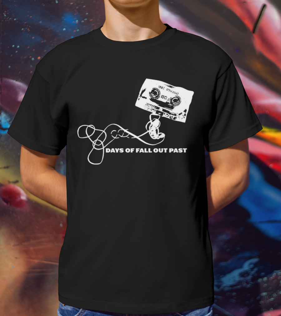 Days Of Fall Out Past Cassette Tape T-Shirt
