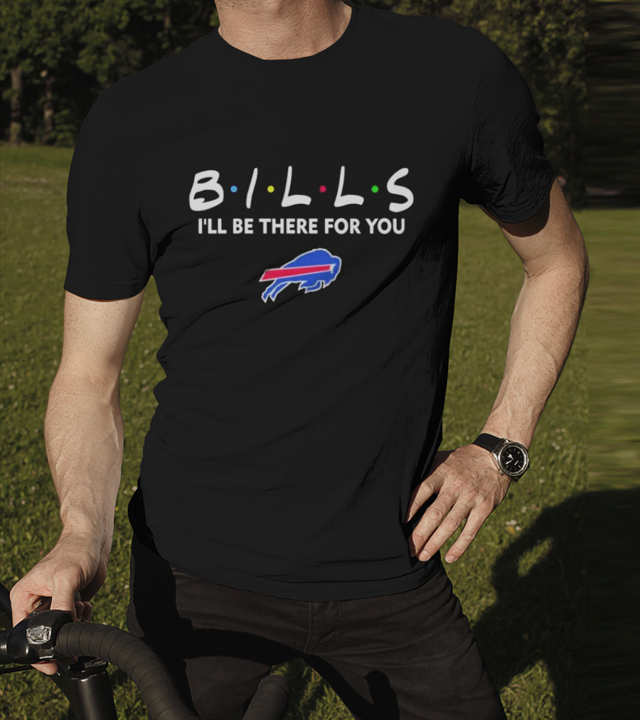 Buffalo Bills I'll Be There For You Friends TV Show T-Shirt
