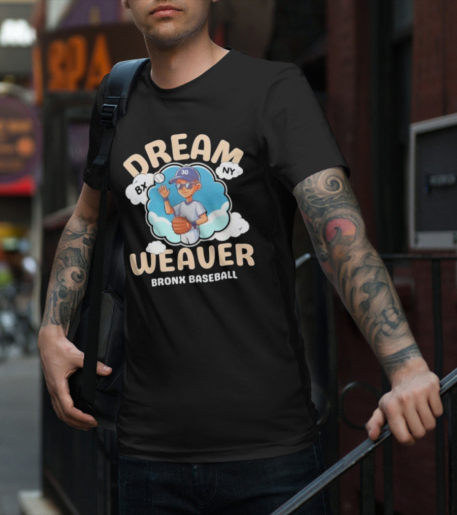 Dream Weaver BX NY Bronx Baseball T-Shirt