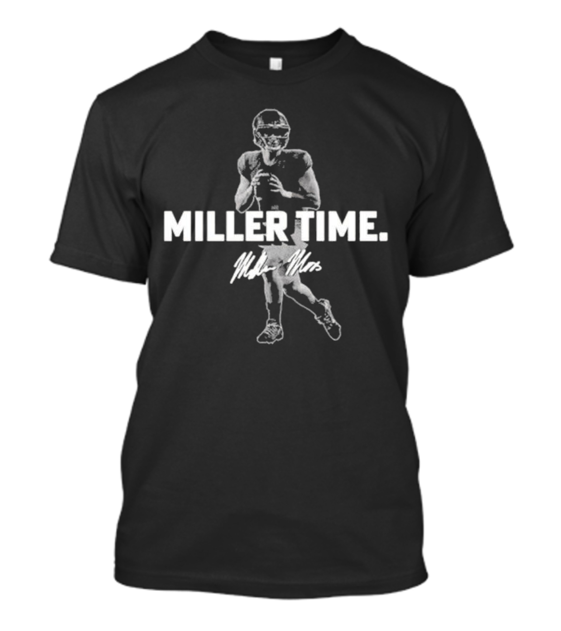 Miller Time Miller Moss USC Trojans Signature Football Hero T-Shirt