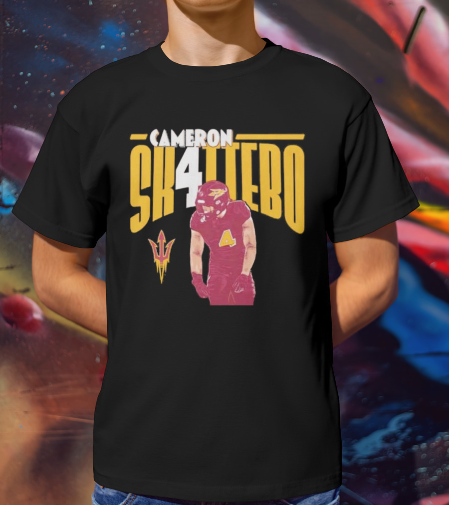 Cameron Skattebo Sk4ttebo Arizona State Sun Devils Football T-Shirt