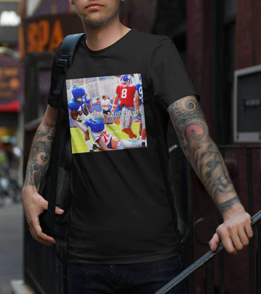The Giants Season In A Nutshell Another Monday Football Humor T-Shirt