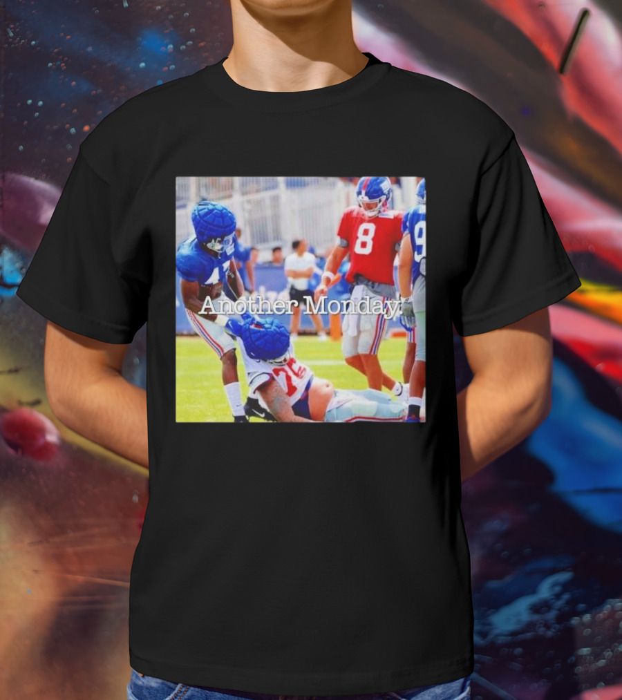 The Giants Season In A Nutshell Another Monday Football Humor T-Shirt