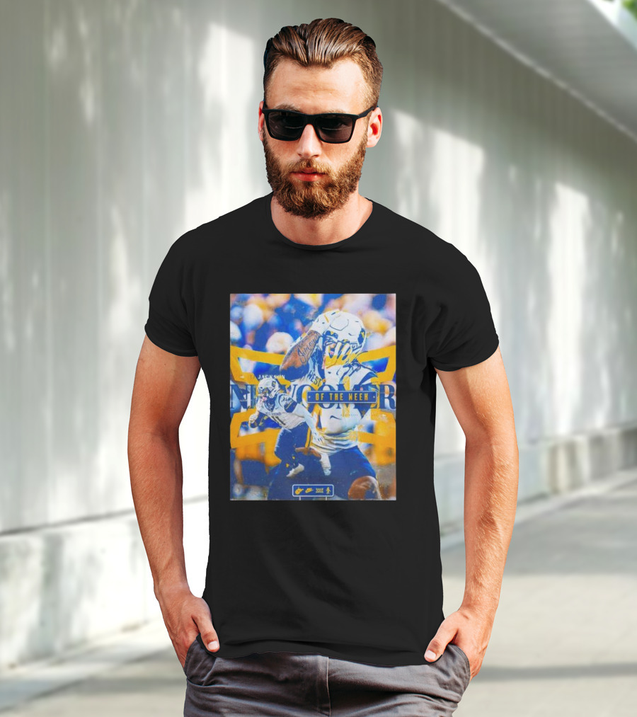 West Virginia Mountaineers TJ Jackson Player Of The Week T-Shirt